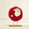 Mini Red Christmas Tree Felt Desktop Ornament for Holiday Decorations