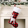 Christmas Stocking Gift Bag Cloth Holiday Hanging Decoration