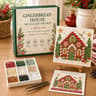 Christmas Sea Glass DIY Art Kit with 3D Mosaic Designs and Craft Supplies