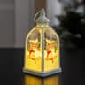 Portable Christmas Lantern Night Light with Warm LED Glow