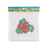 Christmas Fuse Beads DIY Craft Kit with Pegboard and Holiday Patterns