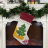 Christmas Stocking Gift Bag for Holiday Decorations & Gifts