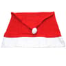 Red Hat Christmas Chair Cover For Festive Holiday Decorations 2