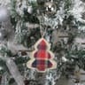 Christmas Stocking Pendant Ornament Handmade Plush Holiday Decoration
