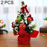 Mini Christmas Tree Decoration for Holiday Tabletop and Display Decor