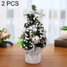 Mini Christmas Tree Decoration for Holiday Tabletop and Display Decor