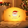 Christmas Pillow Silicone Night Light with Adjustable Brightness