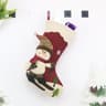 Santa Claus Christmas Stocking Gift Bag Holiday Tree Decoration