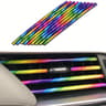 Car Air Vent Trim Strips Universal Waterproof Interior Vent Decoration 5