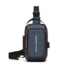 Mens Oxford Sling Bag Crossbody Chest Pack with Phone Pocket