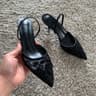 High Heels Women Sandals Mesh Embroidered Elegant Pointed Toe Slingback Party Wedding Bridal Dress Shoes for Women