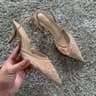 High Heels Women Sandals Mesh Embroidered Elegant Pointed Toe Slingback Party Wedding Bridal Dress Shoes for Women