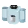 Premium Wall Mounted Toothbrush Holder With Automatic Toothpaste Dispenser And Hands Free Toothpast 12