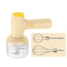Cordless 2 In 1 Electric Garlic Chopper And Egg Beater Mixer 8