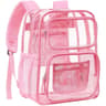 Clear Waterproof PVC Backpack For School Travel And Events 10