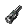 Rechargeable LED Flashlight with Power Display and Rainbow Side Light
