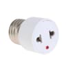 Universal E27 Lamp Holder Adapter Secure Bulb Socket Converter for Standard Edison Screw Fixtures