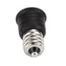 E12 To E14 Adapter Black LED Light Bulb Socket Converters 6