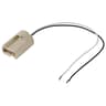 Ceramic G9 Bulb Base Socket with Pre Wired Cable Durable G9 Ceramic Lamp Holder