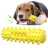 Interactive Squeaky Dog Toy Bar with Sound & Teeth Cleaning Texture