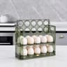 Refrigerator Door Organizer With Date Tracker Tier Flip Up Egg Holder For Refrigerator 7