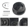 Chevrolet Steering Wheel Hub Adapter Polished Aluminum Hole Mount for Aftermarket Steering Wheels