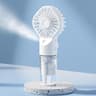 Portable Handheld Misting Fan USB Rechargeable Personal Cooling Fan with Water Spray and Type C Charging