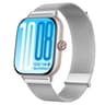 For vivo Watch GT 2 / iQOO Watch GT 2 Two Section Dual Magnetic Milanese Stainless Steel Watch Band