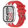 Silicone Watch Band for Xiaomi Band 10 Pro Redmi Watch 6 5 with Premium Metal Connectors