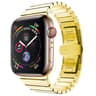 Luxury Apple Watch Band Stainless Steel Butterfly Buckle Metal Strap For Apple Watch 6
