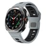 Samsung Galaxy Watch Ultra Silicone Sport Band with Reverse Buckle and Striped Design