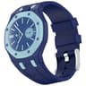 Swatch Royal Pop Silicone Watch Band with Integrated Design and Stainless Steel Pin Buckle