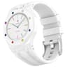 Swatch Royal Pop Silicone Watch Band with Integrated Design and Stainless Steel Pin Buckle