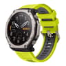 Amazfit T Rex Ultra 2 Silicone Watch Band Quick Release Wavy Sport Replacement Strap