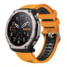 Amazfit T Rex Ultra 2 Silicone Watch Band Quick Release Wavy Sport Replacement Strap