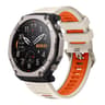 Amazfit T Rex Ultra 2 Silicone Watch Band Quick Release Wavy Sport Replacement Strap