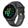 Garmin Forerunner Silicone Watch Band Two Color Replacement Strap with Silver Buckle