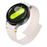 Magnetic Silicone Samsung Galaxy Watch Band Wavy Grain Strap for Galaxy Watch