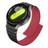 Magnetic Silicone Samsung Galaxy Watch Band Wavy Grain Strap for Galaxy Watch
