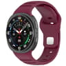 XDfind Samsung Galaxy Watch Ultra Band Silicone Sport Strap With Silver Stud Buckle 20