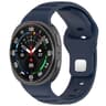 XDfind Samsung Galaxy Watch Ultra Band Silicone Sport Strap With Silver Stud Buckle 22