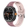 Samsung Galaxy Watch Band Dual Color Engraved Silicone Watch Band for Watch8 Classic Replacement Strap
