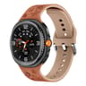 Samsung Galaxy Watch Band Dual Color Engraved Silicone Watch Band for Watch8 Classic Replacement Strap