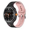 Samsung Galaxy Watch Band Dual Color Engraved Silicone Watch Band for Watch8 Classic Replacement Strap