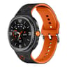 Samsung Galaxy Watch Band Dual Color Engraved Silicone Watch Band for Watch8 Classic Replacement Strap