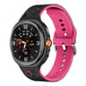 Samsung Galaxy Watch Band Dual Color Engraved Silicone Watch Band for Watch8 Classic Replacement Strap