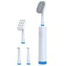 Multifunction Facial Cleansing Device and Teeth Cleaning Tool with LED Light