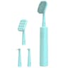 Multifunction Facial Cleansing Device and Teeth Cleaning Tool with LED Light