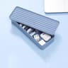Dustproof Cable Organizer Box Desktop Cable Storage Box With Compartments For Chargers Cords And Ac 8