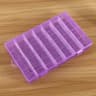 Jewelry Organizer Box with Removable Dividers Clear Plastic Storage Box for Small Accessories